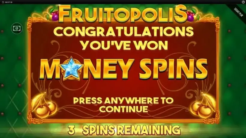 Fruitopolis: Fortune Play slot screenshot 3