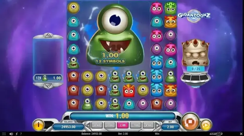 Gigantoonz slot screenshot 4