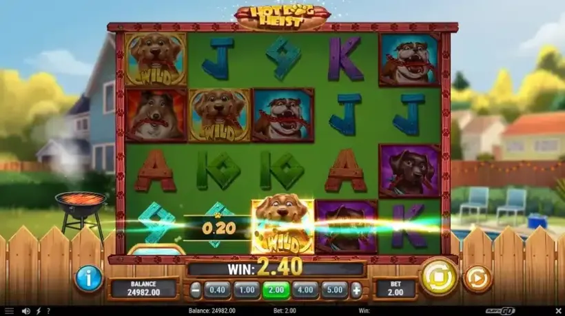 Hot Dog Heist slot screenshot 