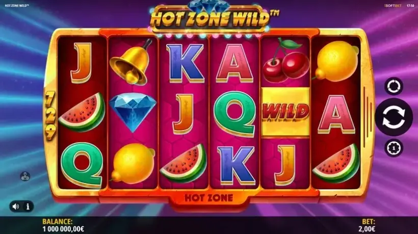 Hot Zone Wild slot screenshot 