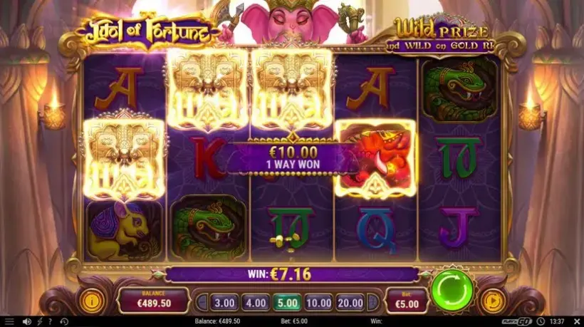 Idol of Fortune slot screenshot 8