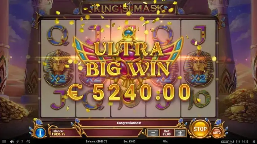 King’s Mask slot screenshot 5