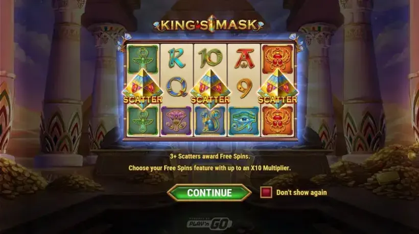 King’s Mask slot screenshot 4