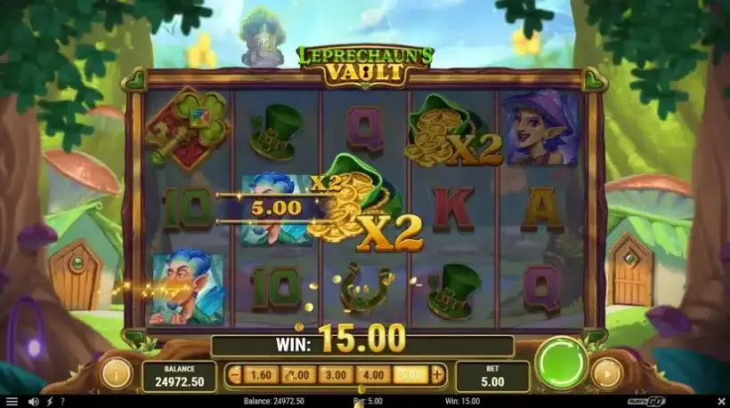 Leprechaun’s Vault slot screenshot 2
