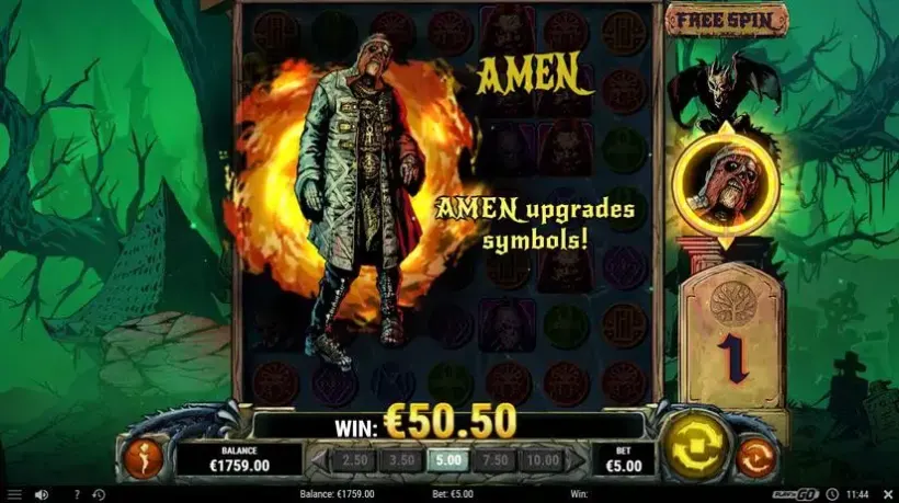 Lordi Reel Monsters slot screenshot 9