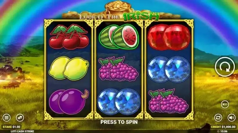 Luck O’ The Irish Cash Strike slot screenshot 1