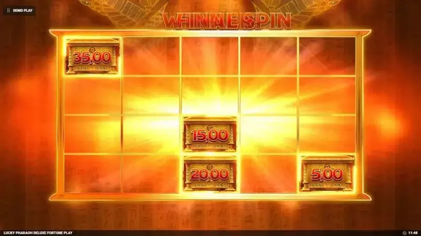 Lucky Pharaoh Deluxe slot screenshot 4