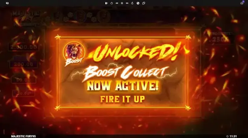 Majestic Fury Megaways slot screenshot 4