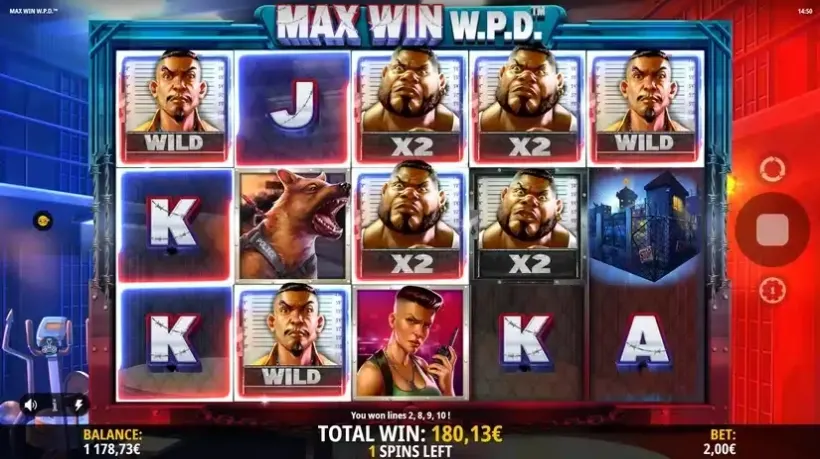 Max Win W.P.D slot screenshot 8