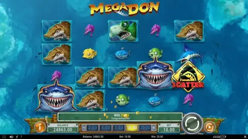 Mega Don slot screenshot 4