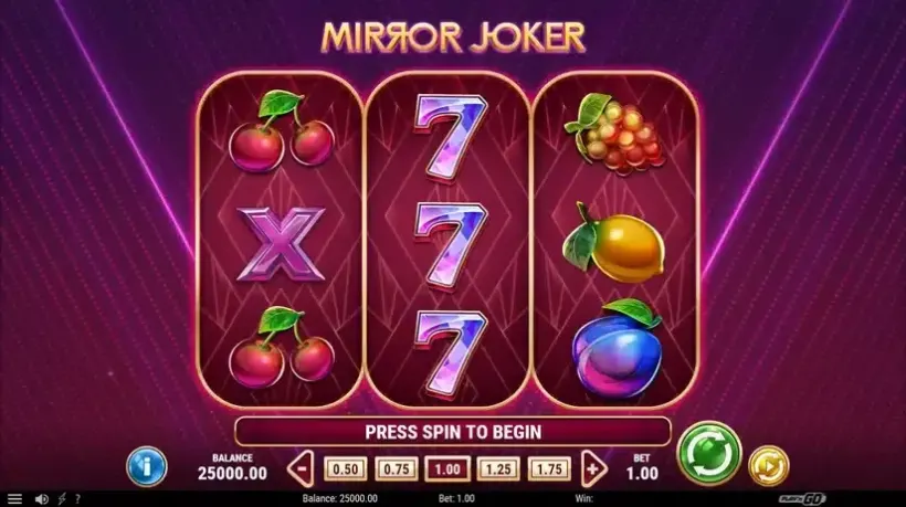 Mirror Joker slot screenshot 