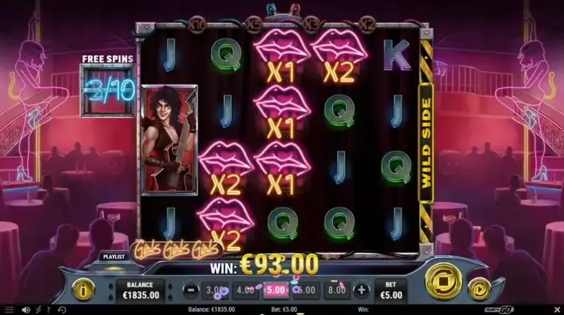 Mötley Crüe slot screenshot 6
