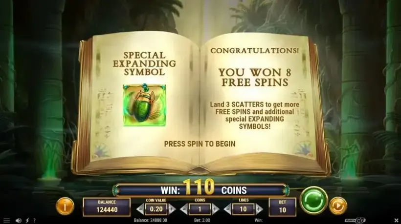 Oasis of Dead slot screenshot 2