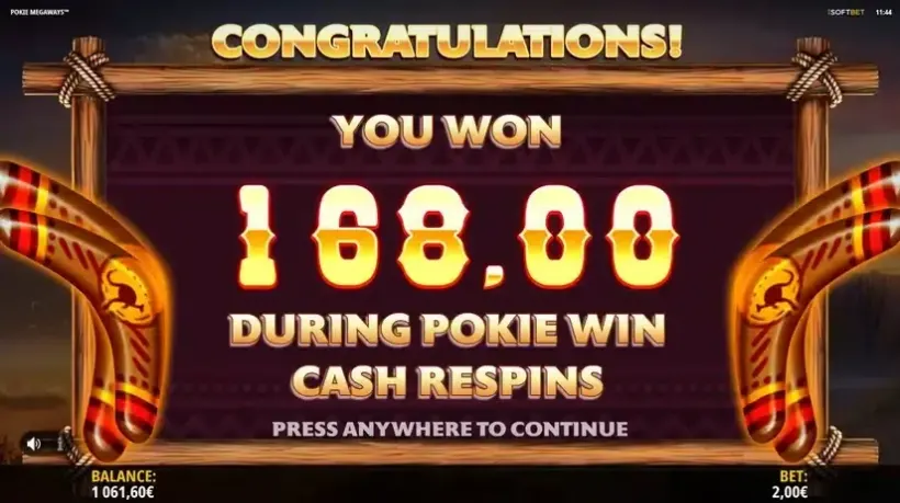 Pokie Megaways slot screenshot 6