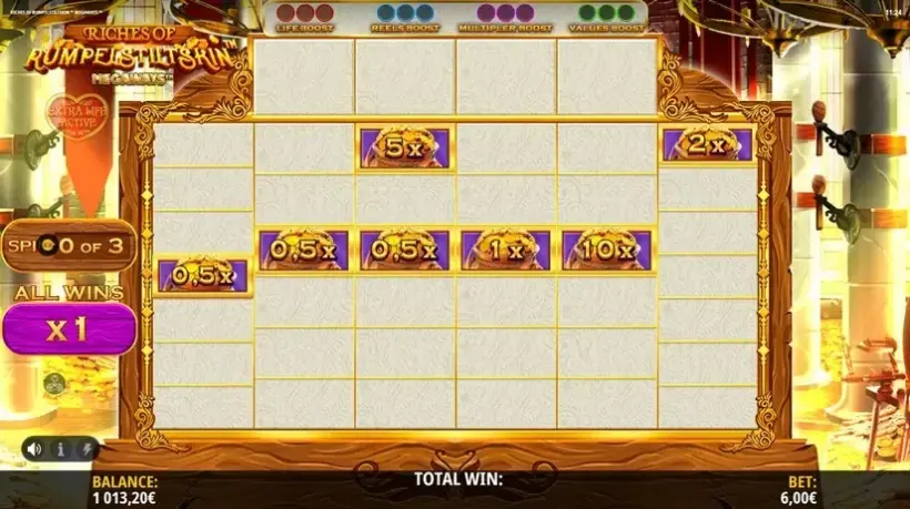 Riches of Rumpelstiltskin Megaways slot screenshot 6