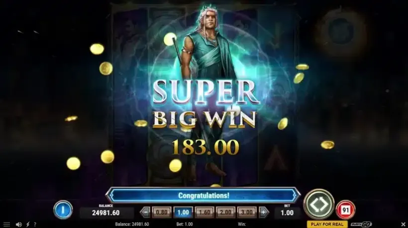 Rise of Gods Reckoning slot screenshot 