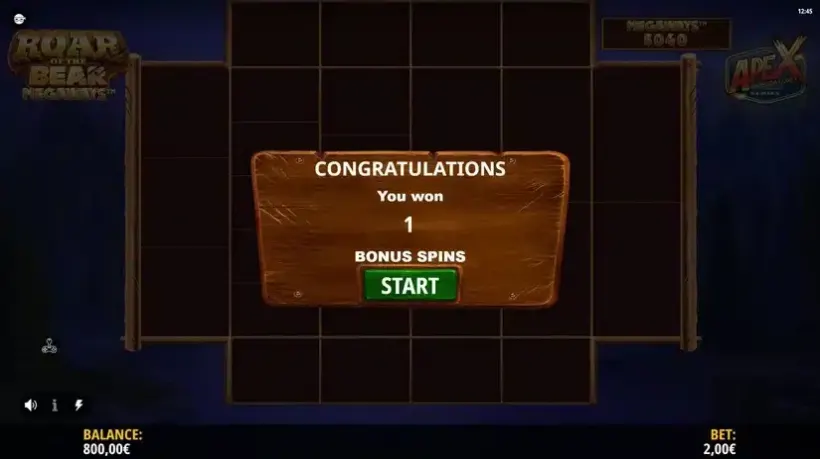 Roar of the Bear Megaways slot screenshot 2