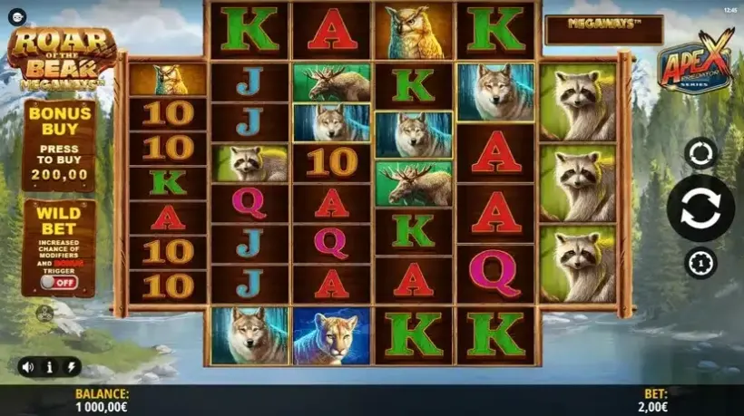 Roar of the Bear Megaways slot screenshot 1
