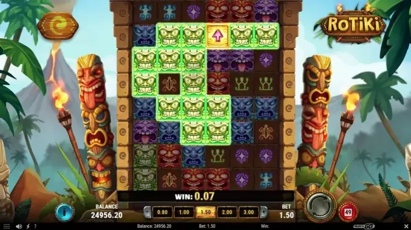 Rotiki slot screenshot 