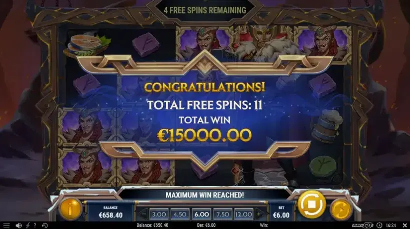 Tales of Asgard Freya’s Wedding slot screenshot 