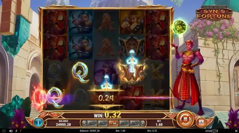 Tales of Mithrune Syn’s Fortune slot screenshot 