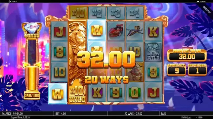 The G.O.A.T slot screenshot 6