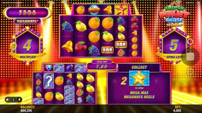 Triple Fruit Deluxe Megaways slot screenshot 6