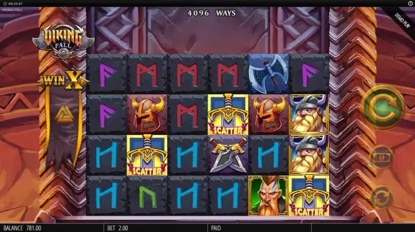 Viking Fall slot screenshot 4