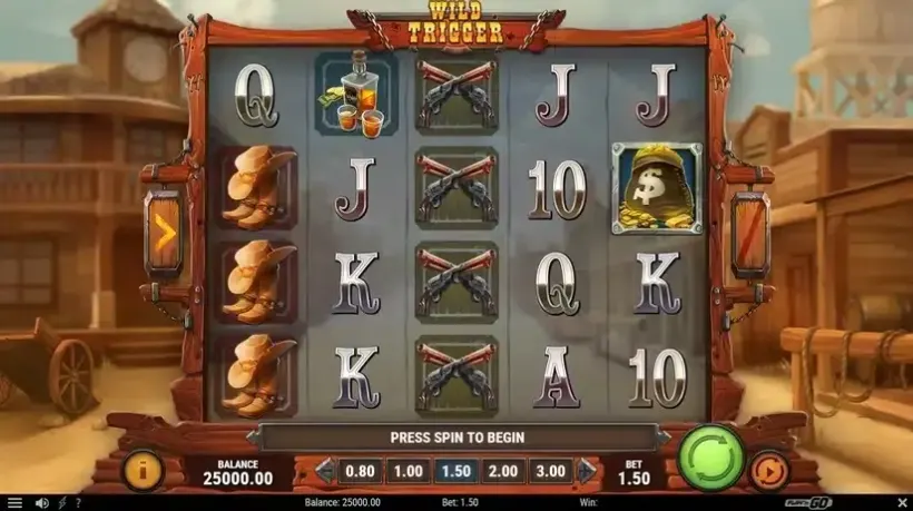 Wild Trigger slot screenshot 