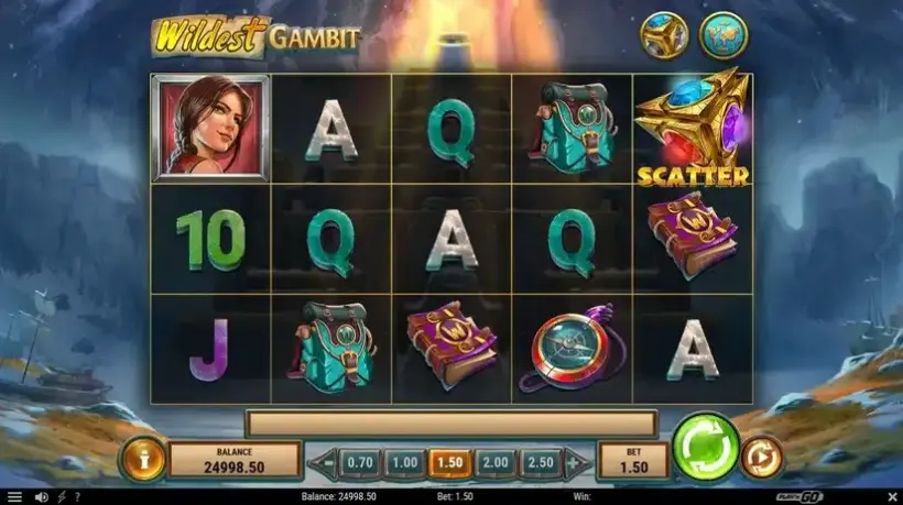Wildest Gambit slot screenshot 