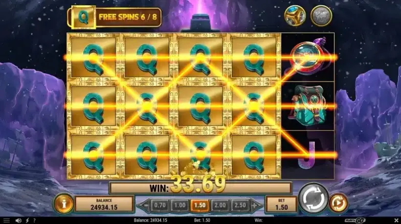 Wildest Gambit slot screenshot 