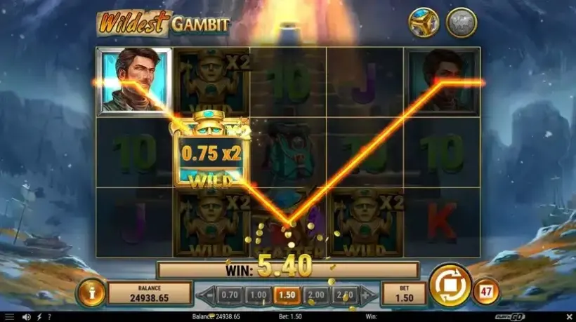 Wildest Gambit slot screenshot 4