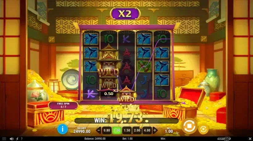 3 Blades & Blessings slot screenshot