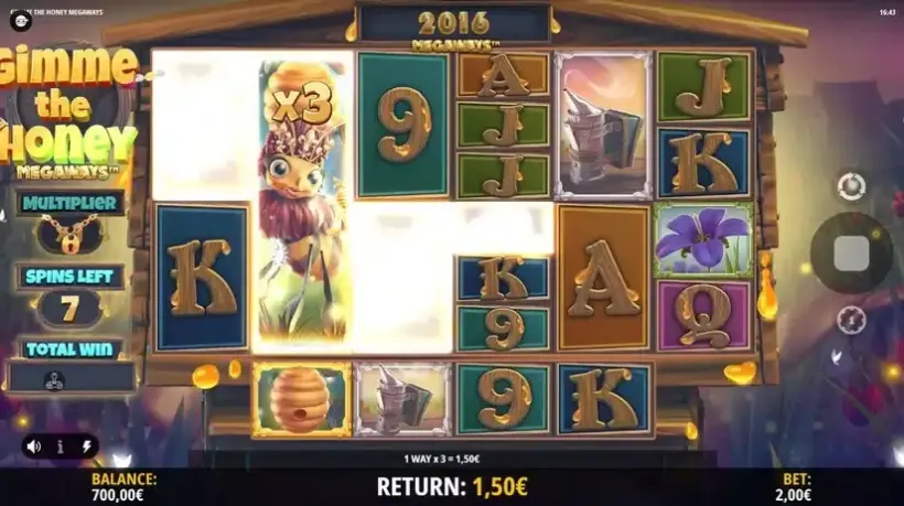 Gimme the Honey Megaways slot screenshot 4