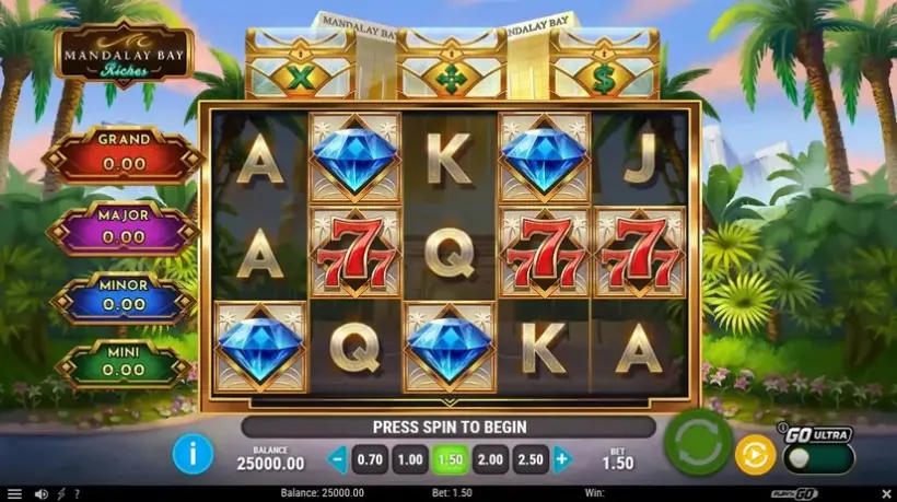 Mandalay Bay Riches slot screenshot