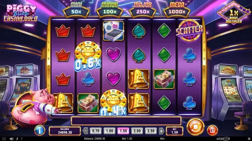 Piggy Blitz Casino Gold slot screenshot