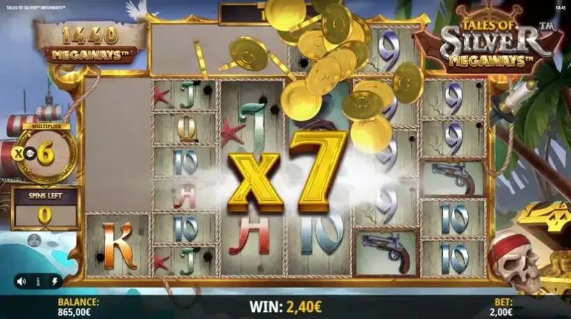 Tales of Silver Megaways slot screenshot 6