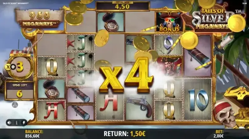 Tales of Silver Megaways slot screenshot 5